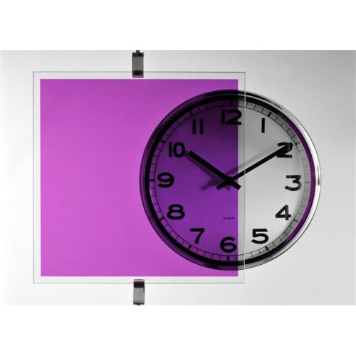 Film transparent couleur violet